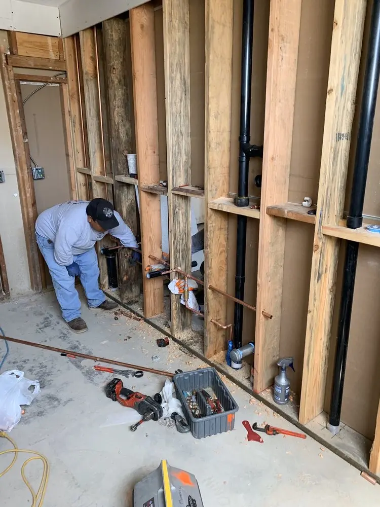 Commercial rough-in plumbing for Gas Line Repair in Pelham Green